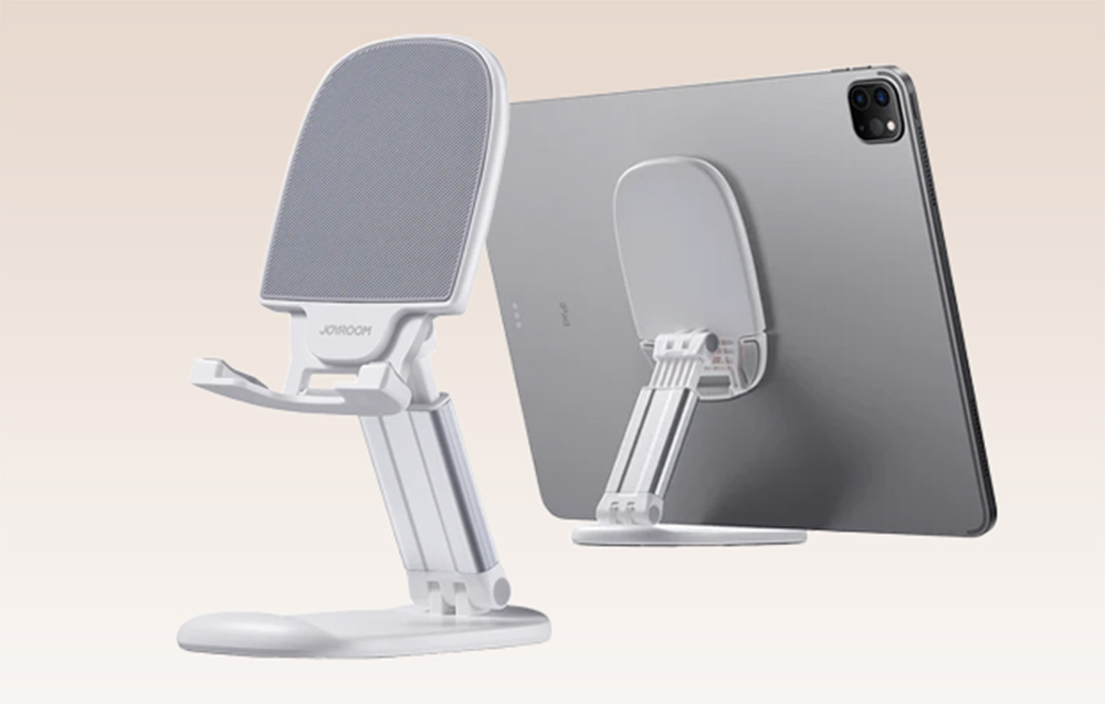 Joyroom JR-ZS371 Support pliable pour téléphone de bureau - Blanc