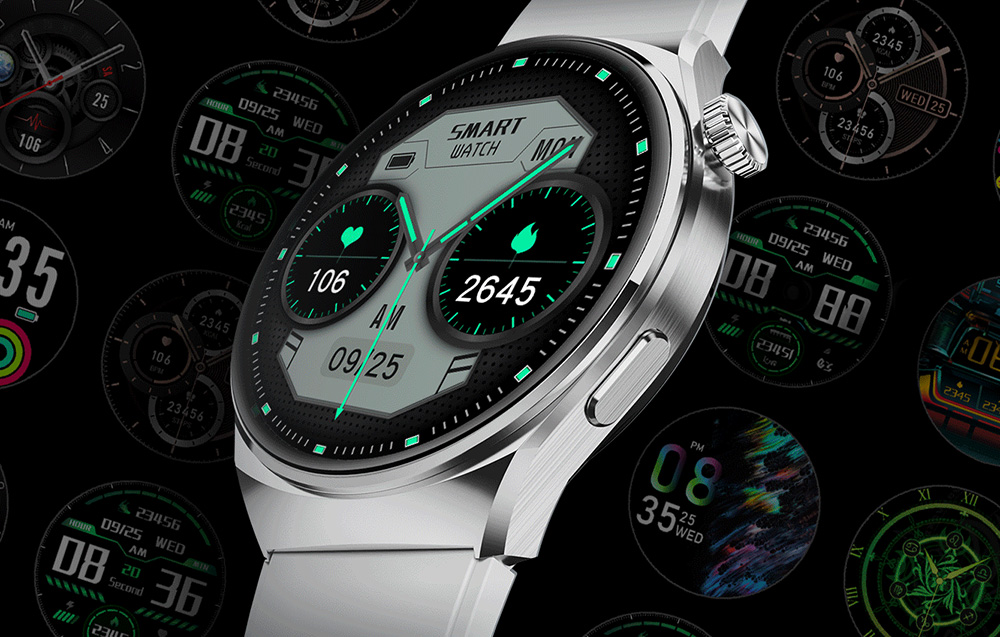 Black Shark S1 Water Resistant Smartwatch - Noir