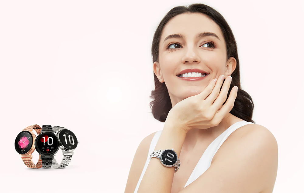 HiFuture Future Aura Smartwatch pour femmes - Argent