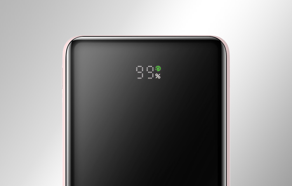 Baseus Magnetic Wireless Power Bank 10000mAh - USB-C 20W, compatible MagSafe - Rose
