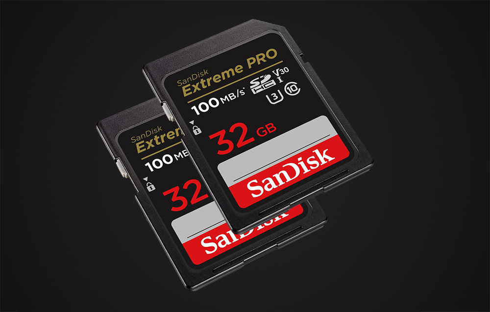 Carte mémoire SanDisk Extreme Pro microSDHC UHS-I U3 SDSDXXO-032G-GN4IN - 32 Go