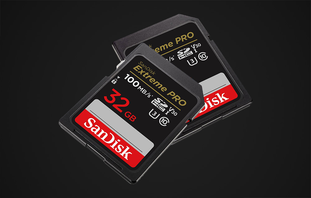 Carte mémoire SanDisk Extreme Pro microSDHC UHS-I U3 SDSDXXO-032G-GN4IN - 32 Go