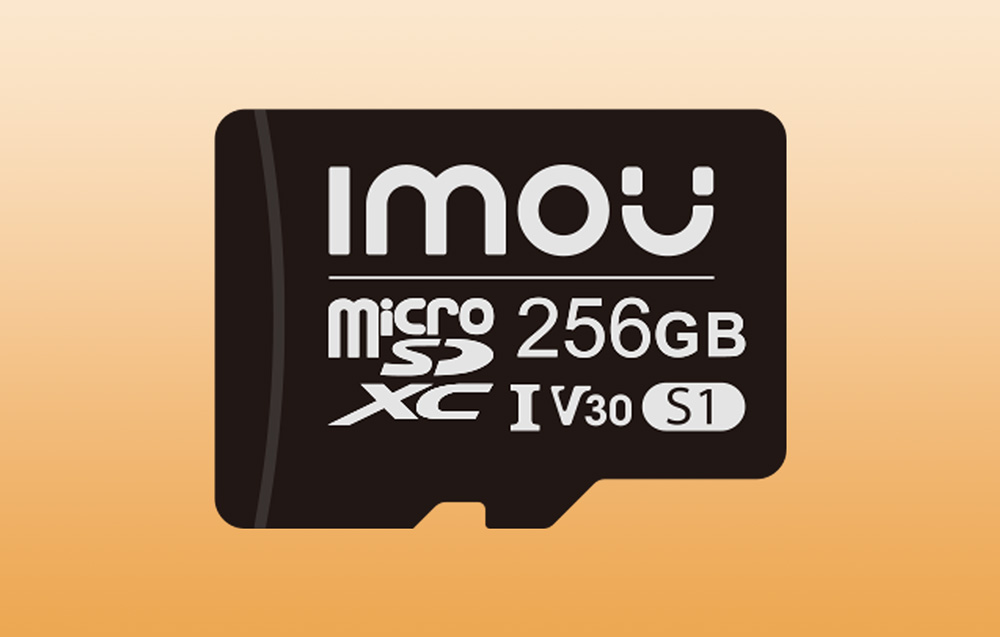 Carte mémoire Imou S1 microSDXC - UHS-I, 10/U3/V30 - 256 Go