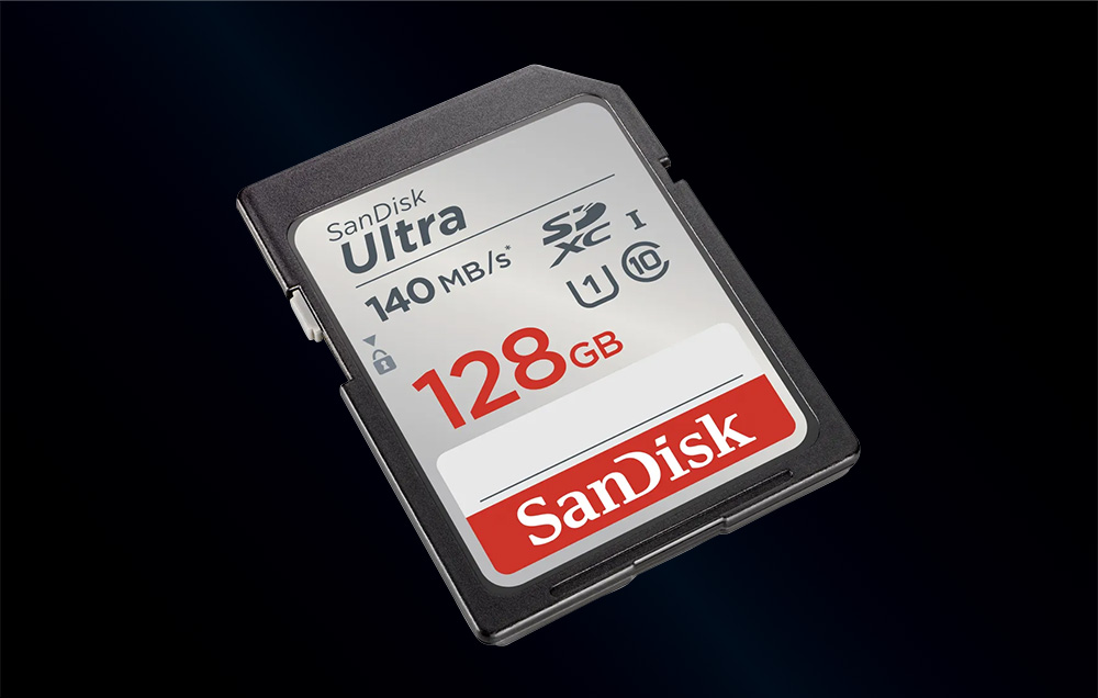 Carte mémoire SanDisk Ultra SDXC SDSDUNB-128G-GN6IN - 128 Go