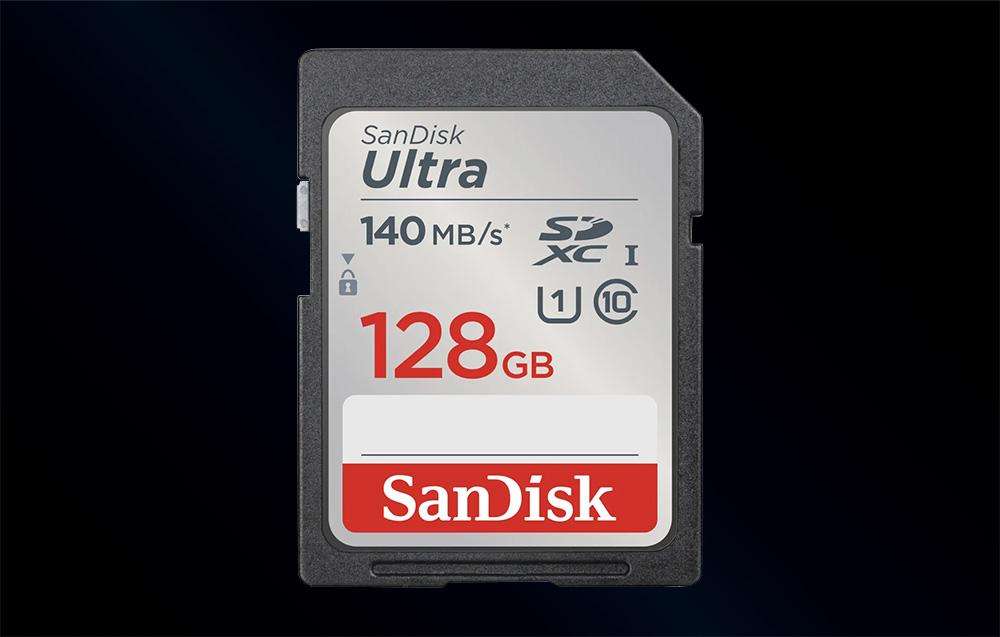 Carte mémoire SanDisk Ultra SDXC SDSDUNB-128G-GN6IN - 128 Go