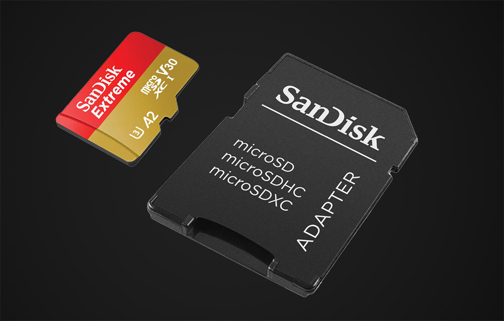 Carte mémoire SanDisk Extreme microSDXC SDSQXAV-256G-GN6MA - 256 Go