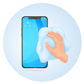 Nettoyez votre smartphone – Étape 3