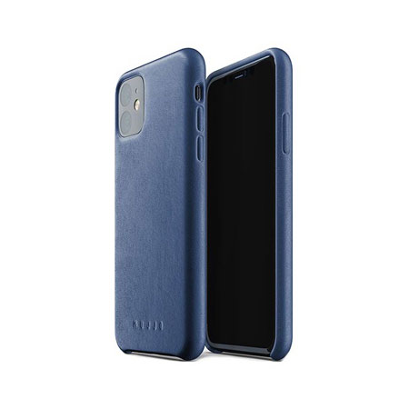 Coque iPhone 11 en cuir Mujjo